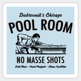 Dubrovnik's Pool Room Sticker